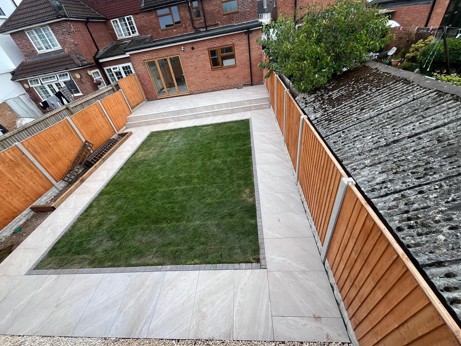Porcelain Paving example project
